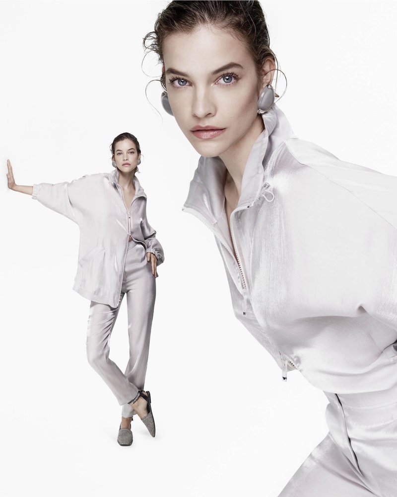 Barbara Palvin Emporio Armani Spring 2024 Ad