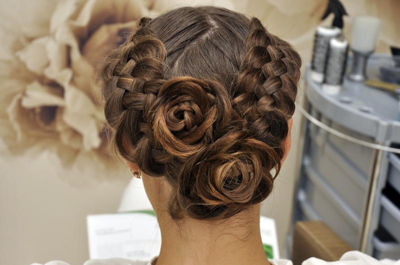 Braided Bun Hairstyle