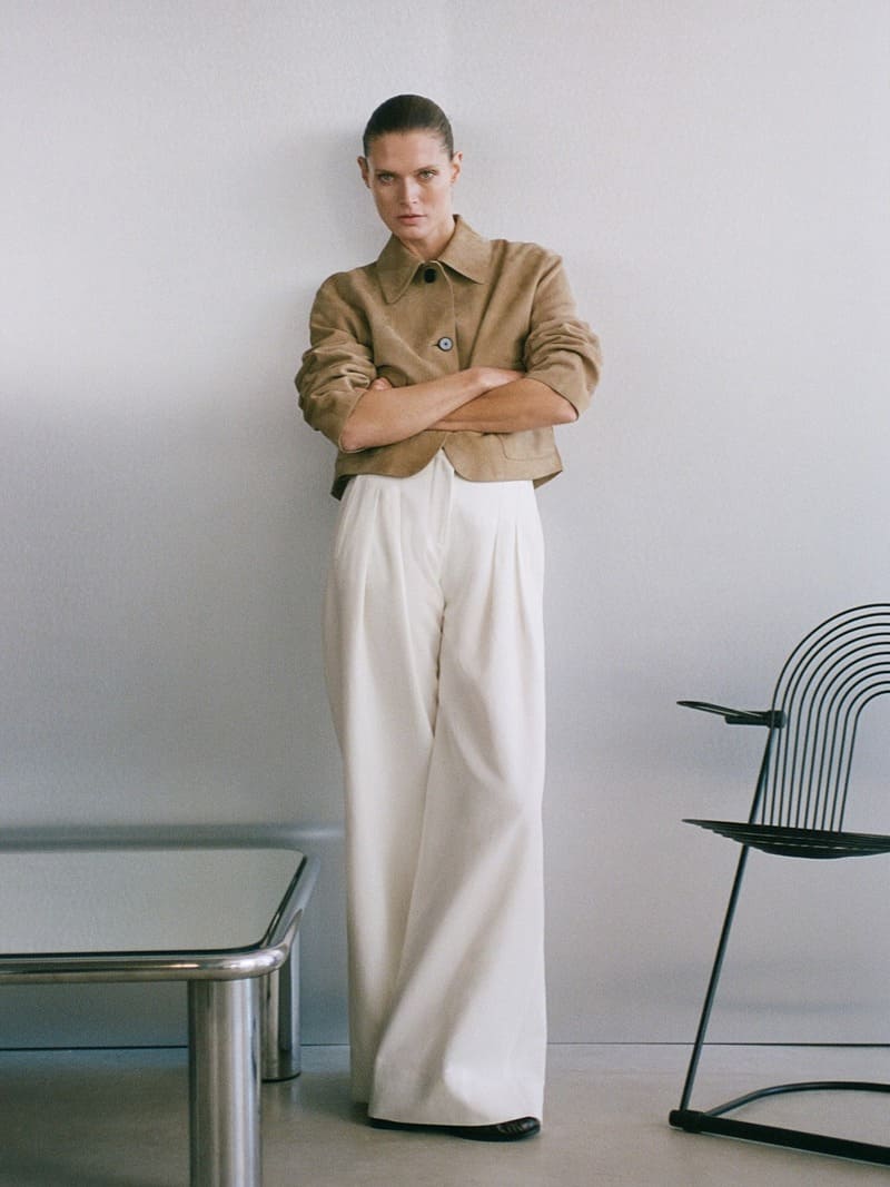 Lulu Tenney Embraces Zara's Casual Styles  Wide leg outfit, Wide leg  trousers, Wide leg pants outfit