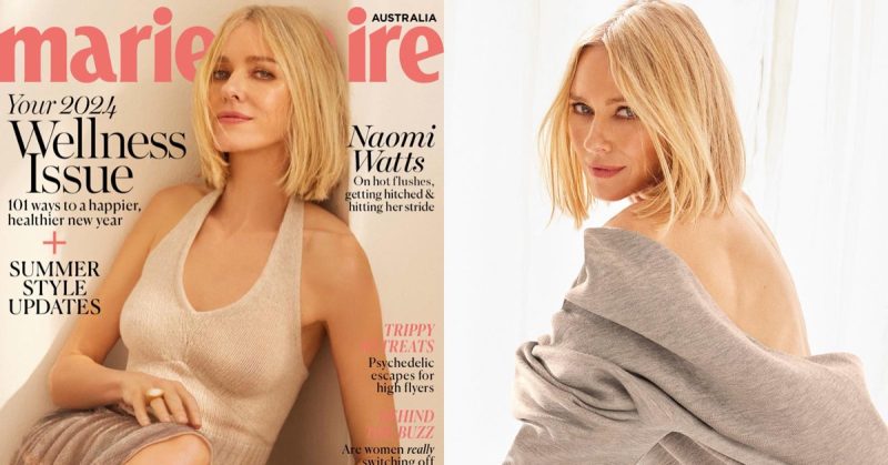 Naomi Watts Marie Claire Australia Featured