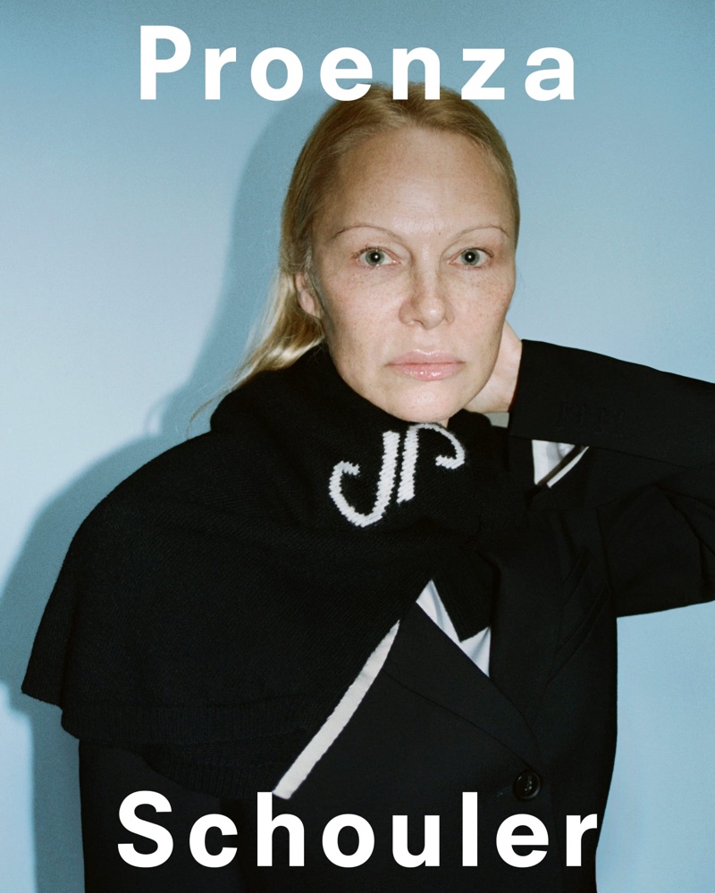 Pamela Anderson Stands Out in Proenza Schouler's Spring Ad