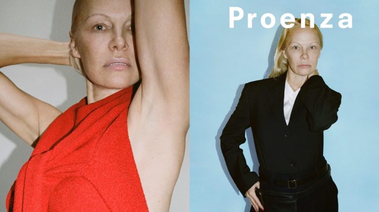 Pamela Anderson Proenza Schouler Spring 2024 Featured