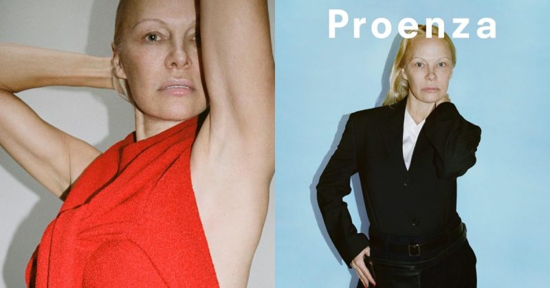 Pamela Anderson Proenza Schouler Spring 2024 Featured