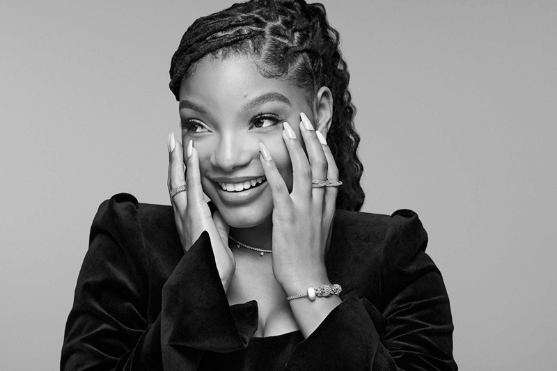 Halle Bailey Pandora Be Love 2024 Ad