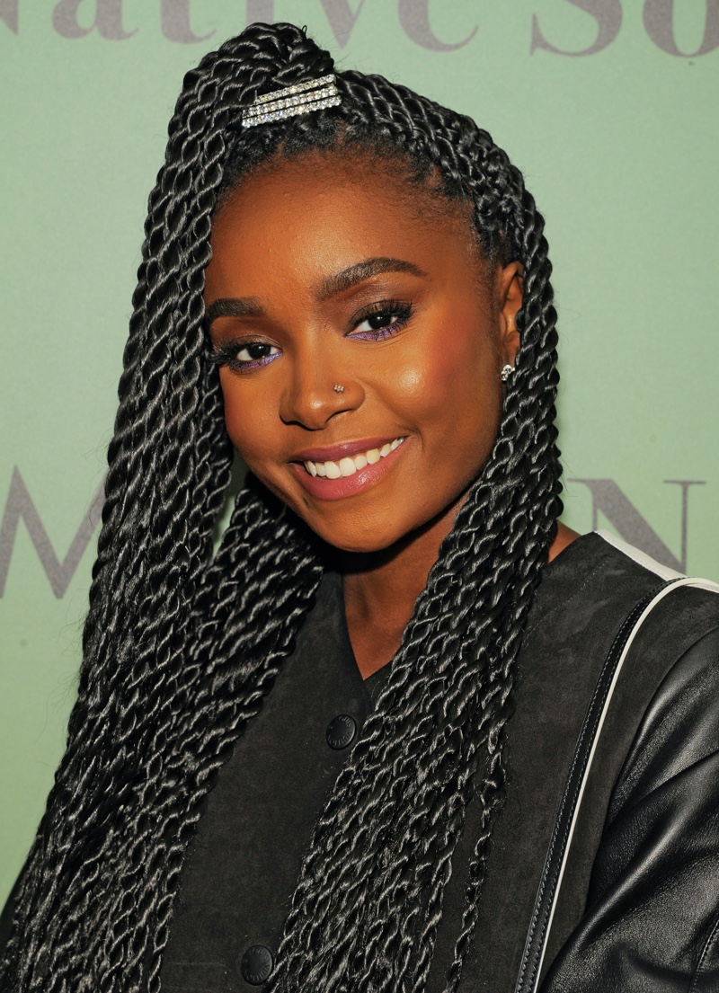 Side Ponytail Box Braids