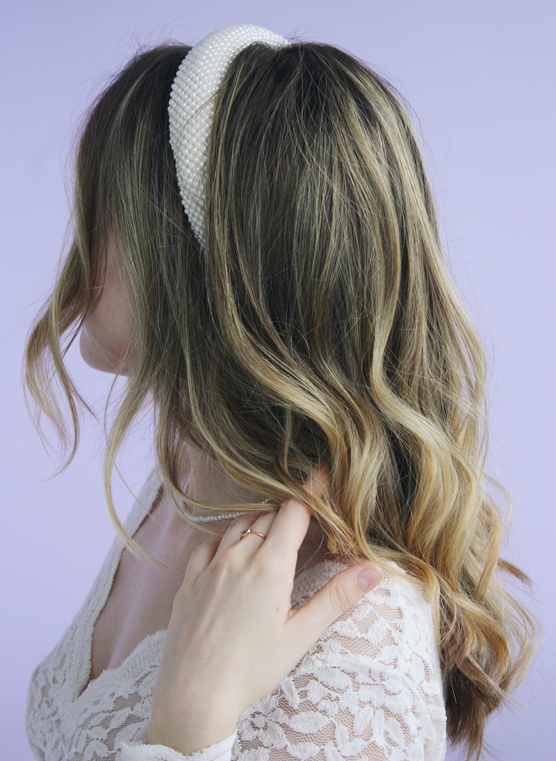 Waves Headband Hairstyle