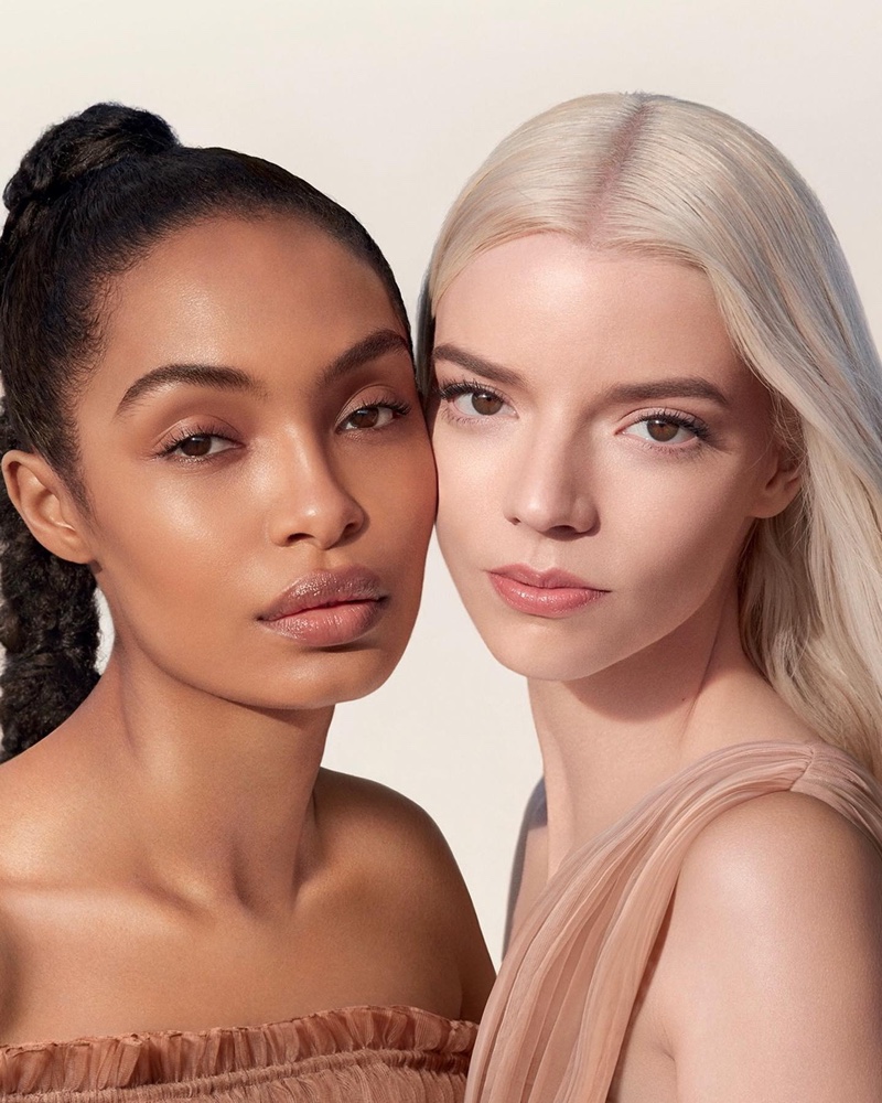 Yara Shahidi Anya Taylor-Joy Dior Forever Skin Glow Ad 2024