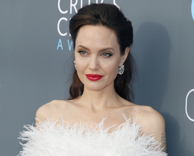 Angelina Jolie Red Lipstick
