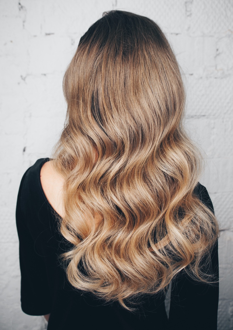 Highlights Balayage Golden Blonde