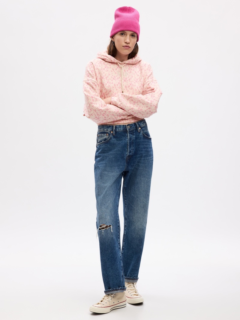 Hoodie Jeans Tomboy Outfit