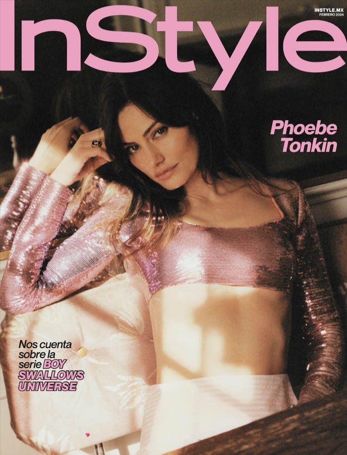 Phoebe Tonkin InStyle Mexico February 2024 Cover