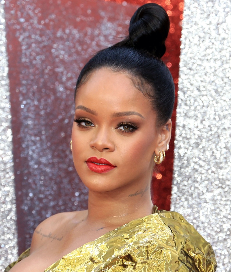 Rihanna Red Lipstick