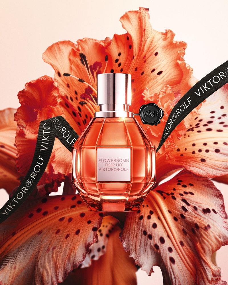 Viktor Rolf Flowerbomb Tiger Lily Perfume Bottle