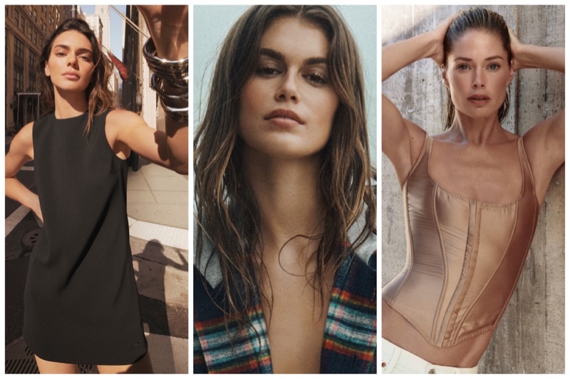 Week in Review: Kendall Jenner for Calvin Klein spring 2024 ad, Kaia Gerber poses for WSJ. Magazine, and Doutzen Kroes fronts Body by Victoria 2024 campaign.