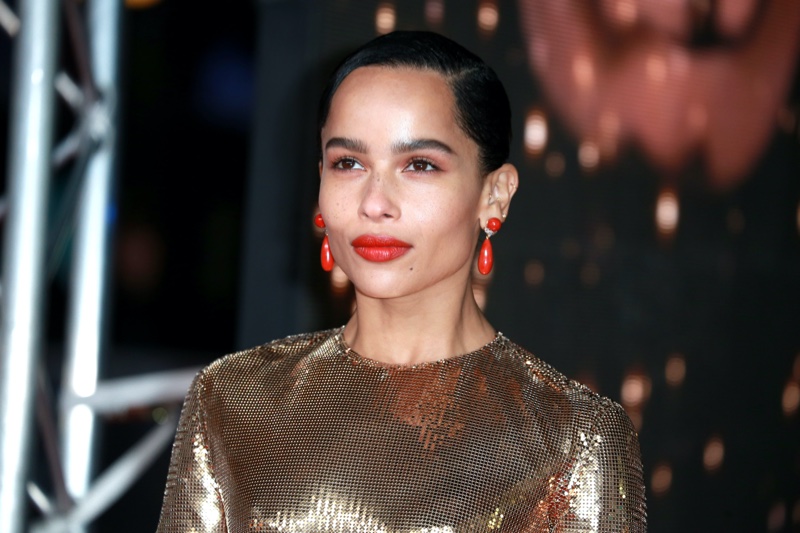 Zoe Kravitz Red Lips