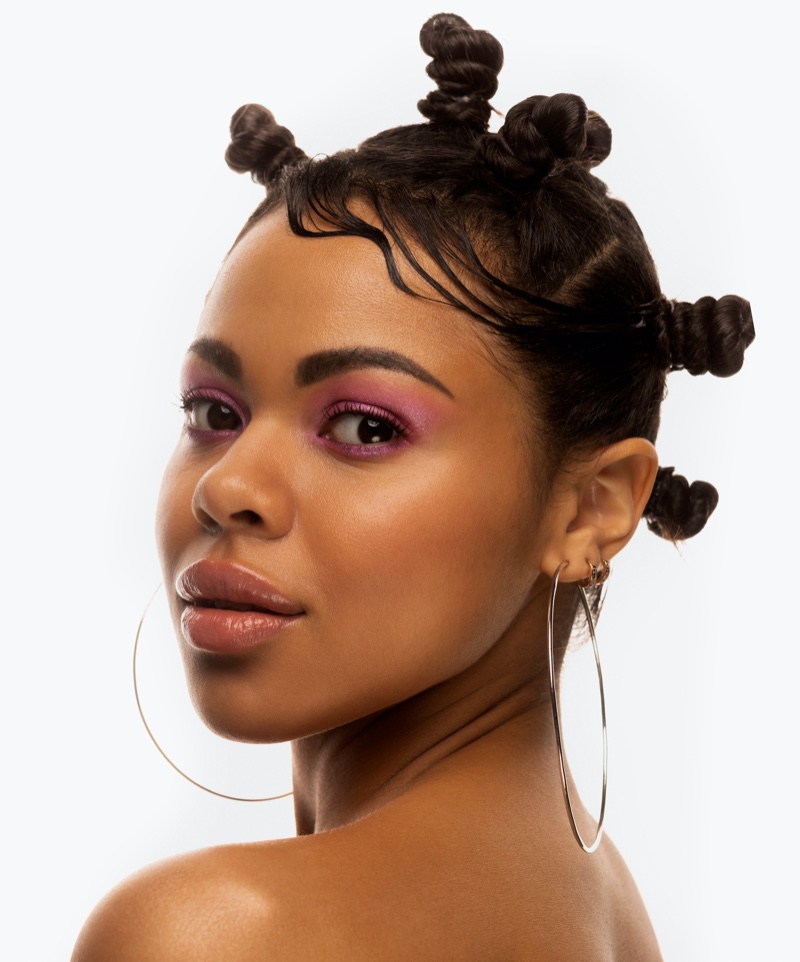 Bantu Knots Natural Hairstyle