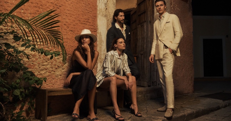Clothing evokes relaxed sophistication in Brunello Cucinelli's spring-summer 2024 collection. 