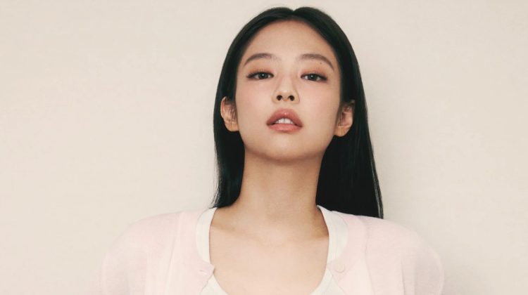 Jennie is Pretty in Pastels for Maison Kitsuné Ad