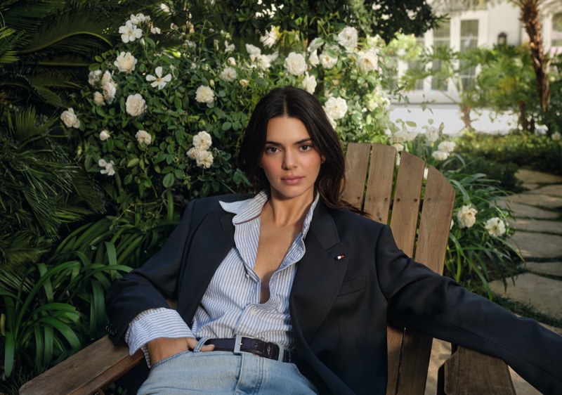 Kendall Jenner Tommy Hilfiger Spring 2024 Ad Campaign