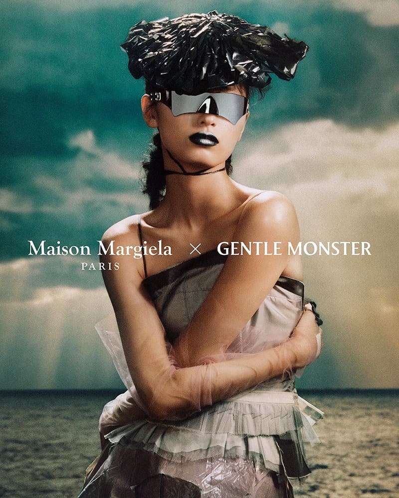 Futurism intersects with fashion in the Maison Margiela x Gentle Monster collaboration, a visionary eyewear experience with mirrored sunglasses.