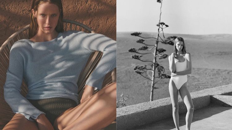 Massimo Dutti Swimwear 2024: Spring Serenity