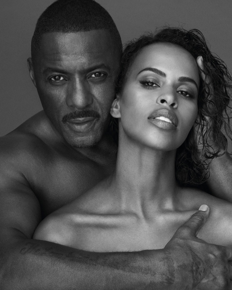 Sabrina Idris Elba Calvin Klein Eternity Fragrance Ad