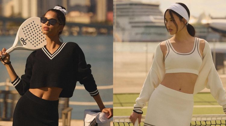 Alo Yoga Aces the Style Game with Tennis Club Capsule