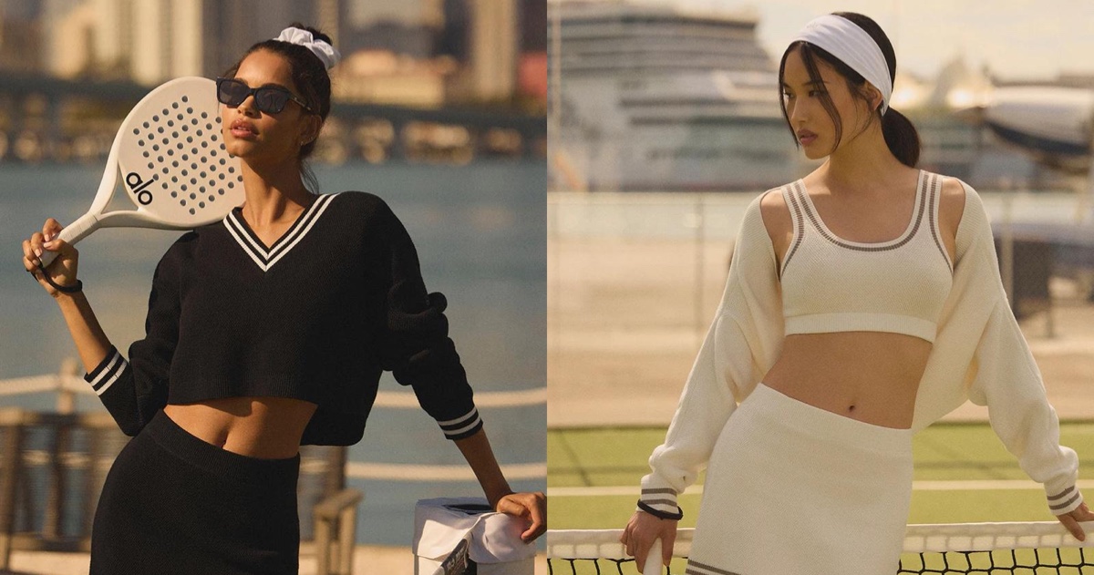 Alo Yoga Aces the Style Game with Tennis Club Capsule