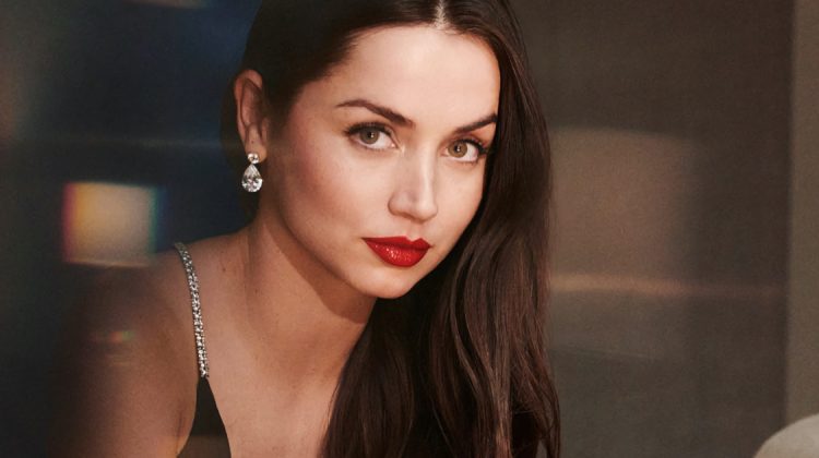 Ana de Armas is a Vision in Estée Lauder Lipstick Ad