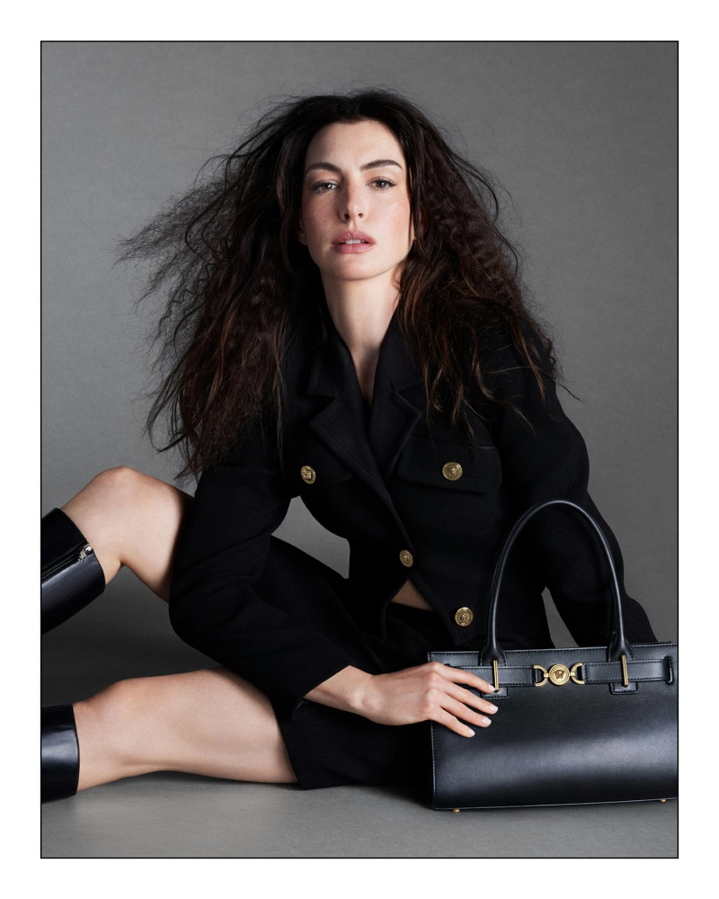 Anne Hathaway Versace Icons 2024 Ad Campaign