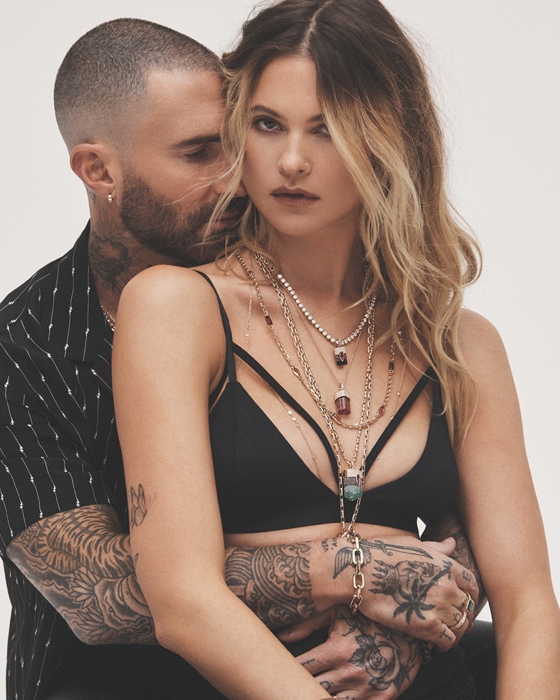 Behati Prinsloo Adam Levine Jacquie Aiche 2024 Ad