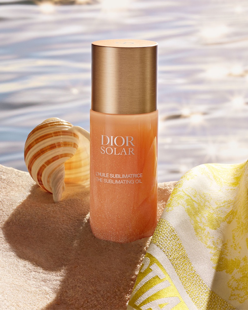 The Sublimating Oil from Dior Solar offers a radiant glow.