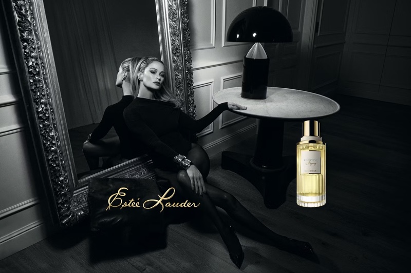 Setting the scene, Estée Lauder debuts Knowing Legacy fragrance campaign with Carolyn Murphy.