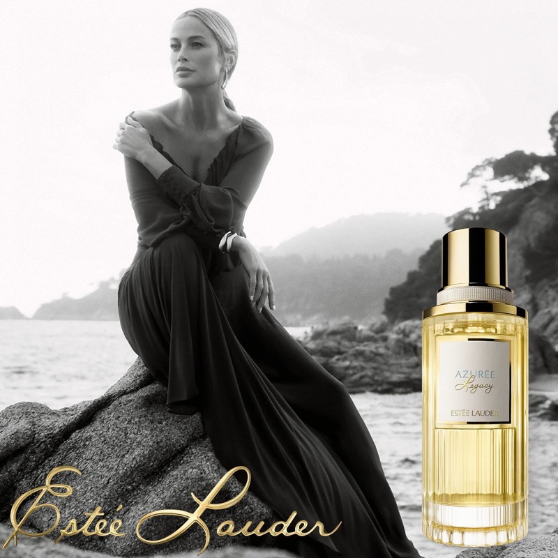 Carolyn Murphy Stuns in Estée Lauder Legacy Fragrance Ad