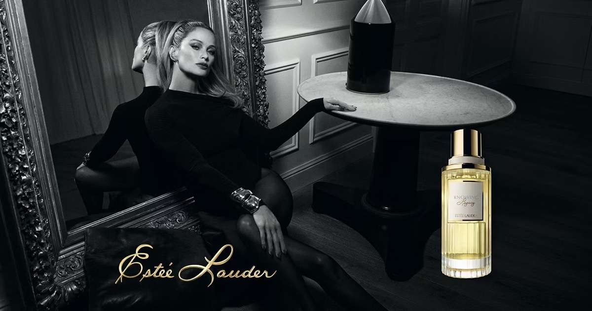 Carolyn Murphy Stuns in Estée Lauder Legacy Fragrance Ad