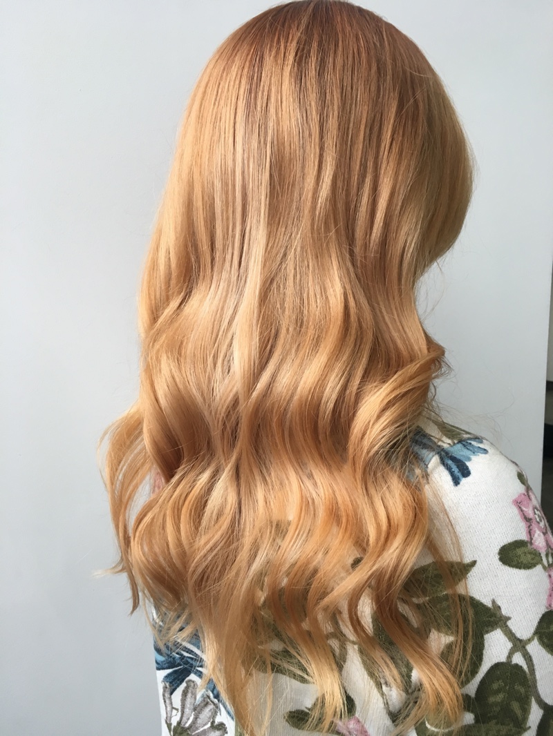 Golden Strawberry Blonde