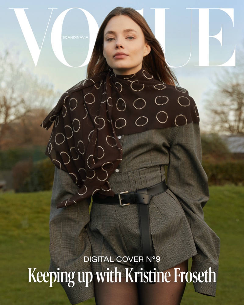 Kristine Froseth Vogue Scandinavia 2024 Cover