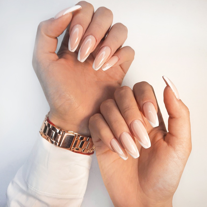 Modern French Manicure