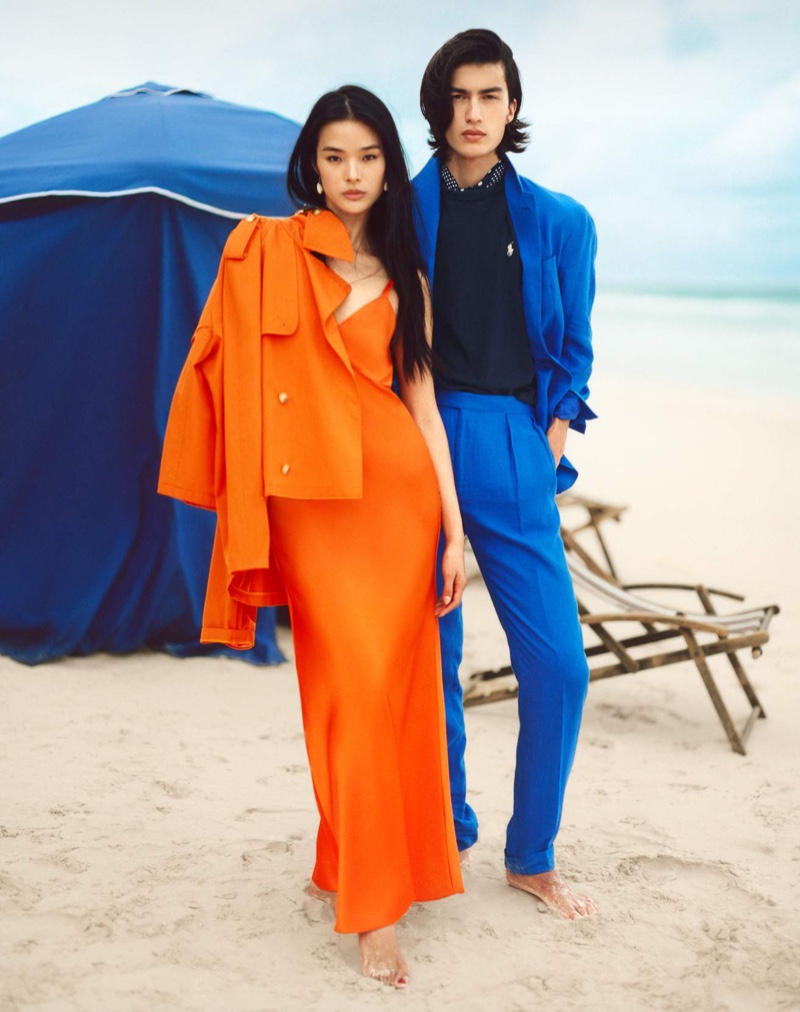 A vision in bold colors, the spring 2024 line from Polo Ralph Lauren captures the essence of coastal elegance.