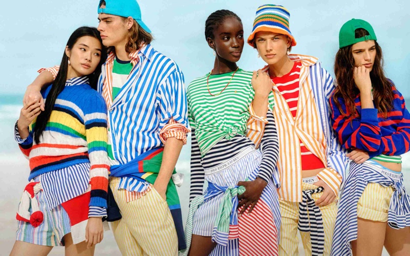 Polo Ralph Lauren's spring 2024 collection brings together striped sophistication and laid-back appeal.