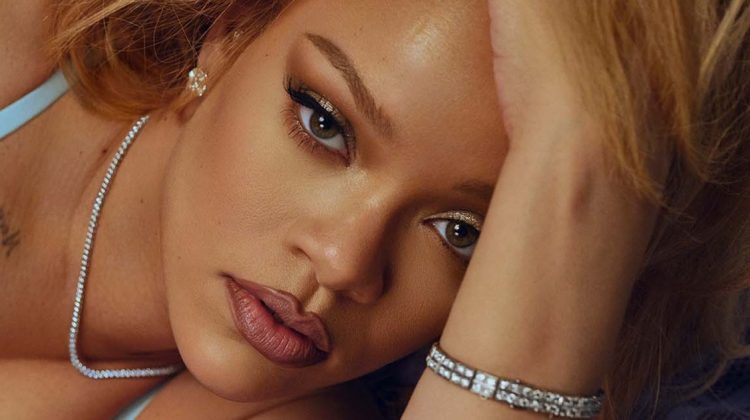 Rihanna Stuns in Pastels for Savage X Fenty’s Lace Lingerie
