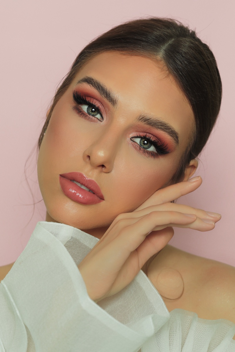 Rose Gold Makeup Pink