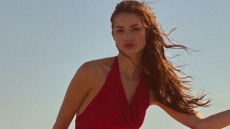Angelina Frerk Hits the Beach with Bershka’s Summer Styles