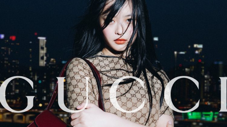 NewJeans’ Hanni Lights Up Seoul in Gucci Horsebit Ad