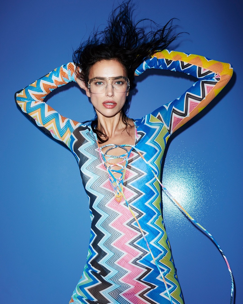 Irina Shayk Missoni Beachwear 2024 Ad Campaign