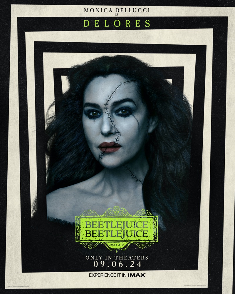 Monica Bellucci Beetlejuice Beetlejuice 2024 Poster