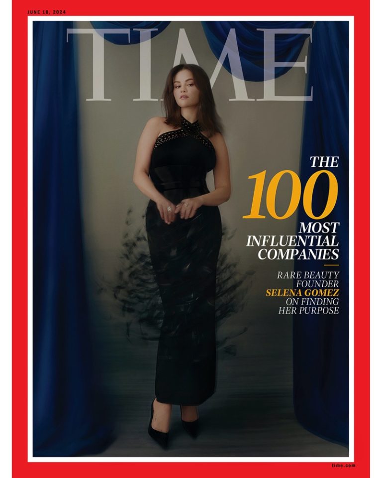 Selena Gomez Poses for TIME Magazine 2024 Cover Story