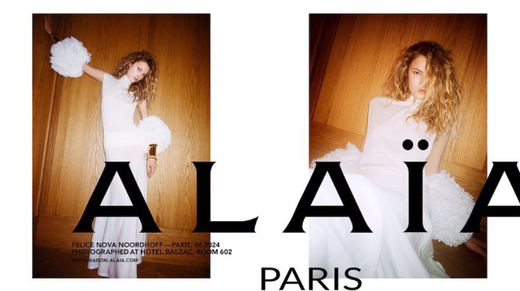Alaïa’s Fall 2024 Campaign Captures Raw Beauty in Paris