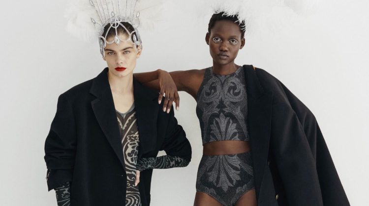 Etro x Wolford Spotlight Bold Prints in New Collab