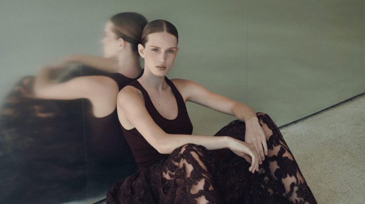 Lily Drinkwater Brings Refined Style to Harper’s Bazaar Greece
